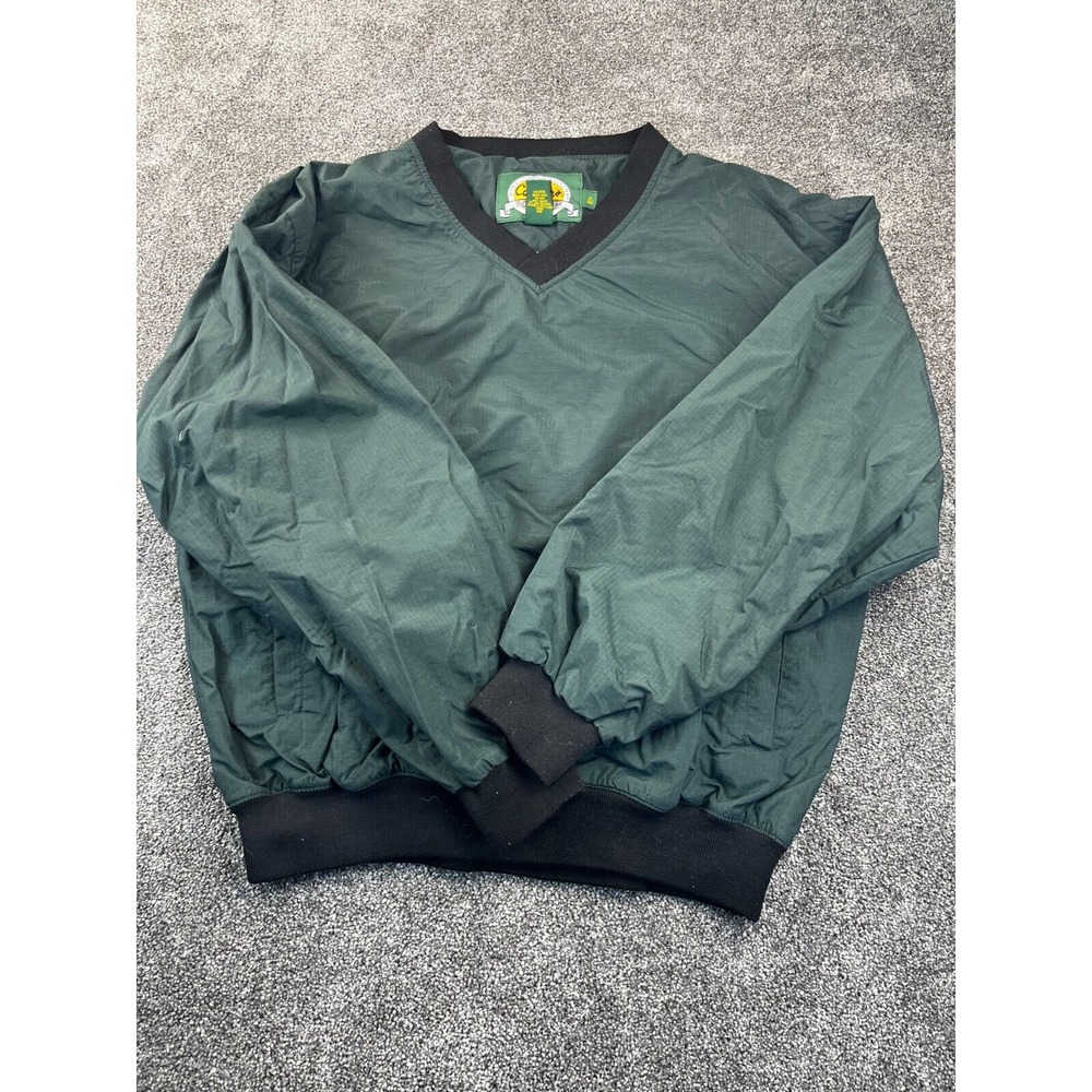 Cabelas Womens Medium Windbreaker Nylon Outdoor Gear‎ Pullover Jackets Green